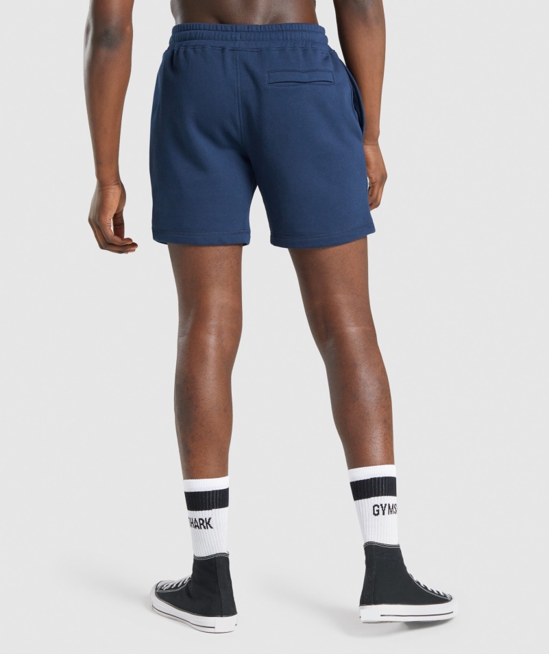 Gymshark Crest šortky Námornícke