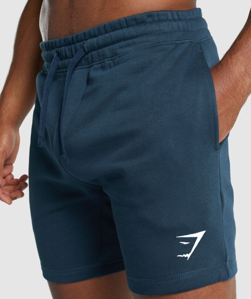 Gymshark Crest šortky Námornícke