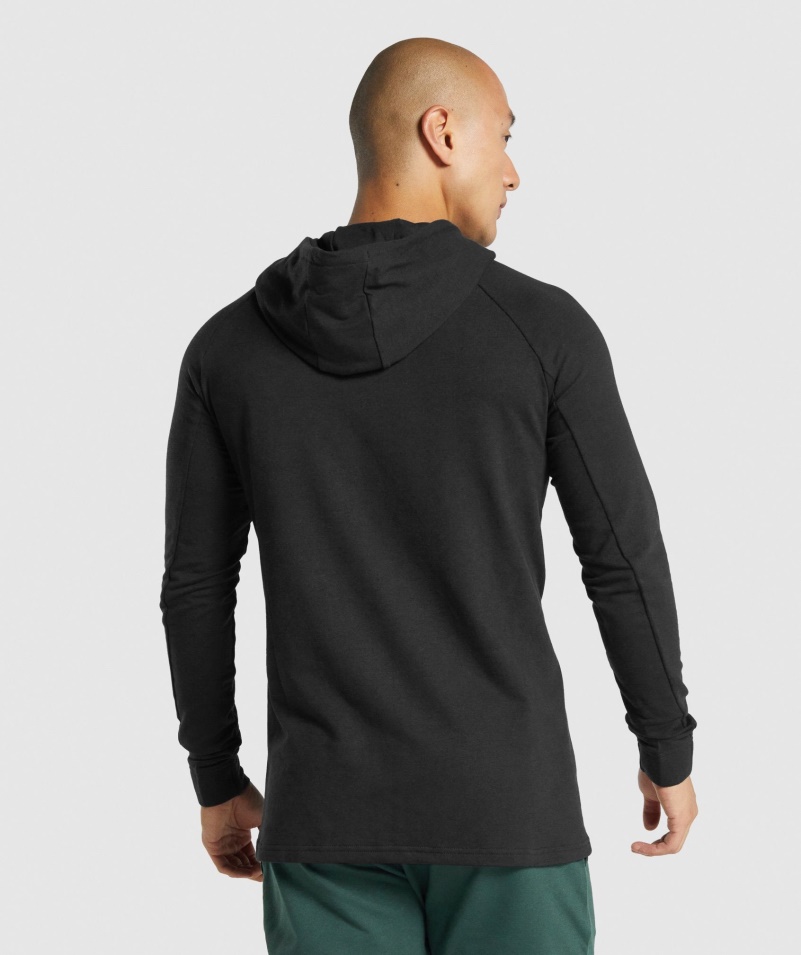 Mikina S Kapucňou Gymshark Kritický 2.0 čierna