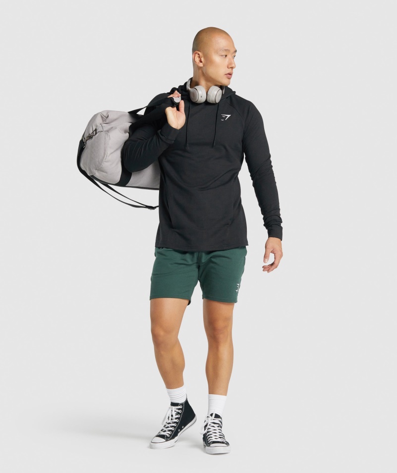 Mikina S Kapucňou Gymshark Kritický 2.0 čierna