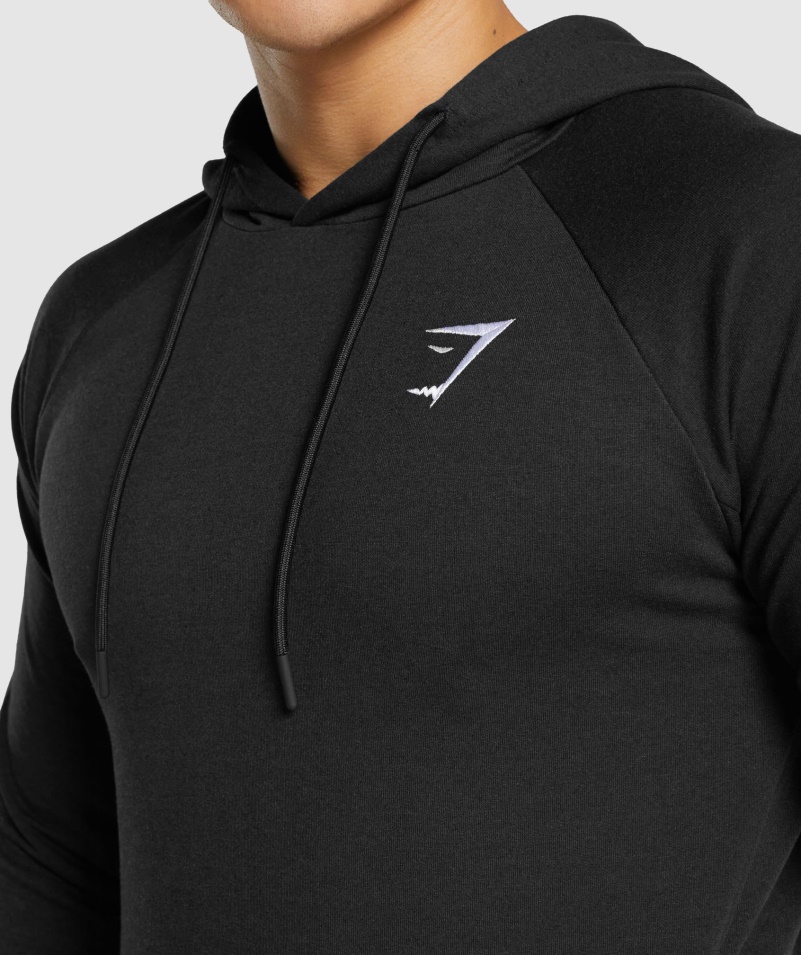 Mikina S Kapucňou Gymshark Kritický 2.0 čierna