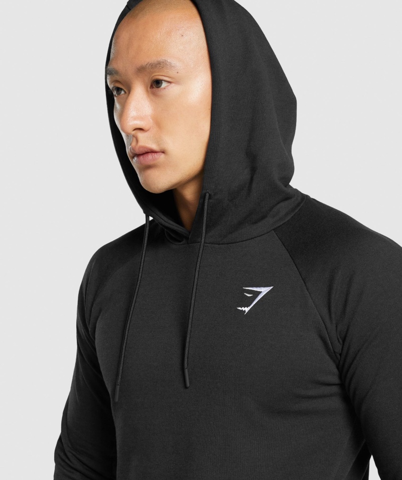 Mikina S Kapucňou Gymshark Kritický 2.0 čierna