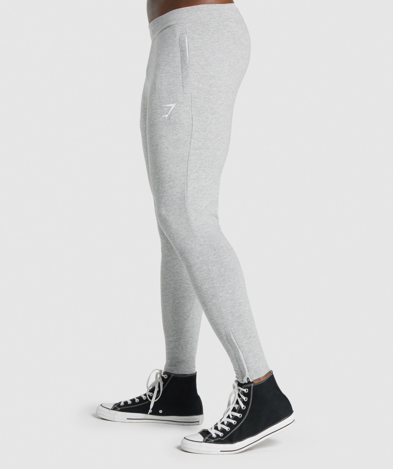 Gymshark Kritická 2.0 Joggers Svetlo šedá Marl