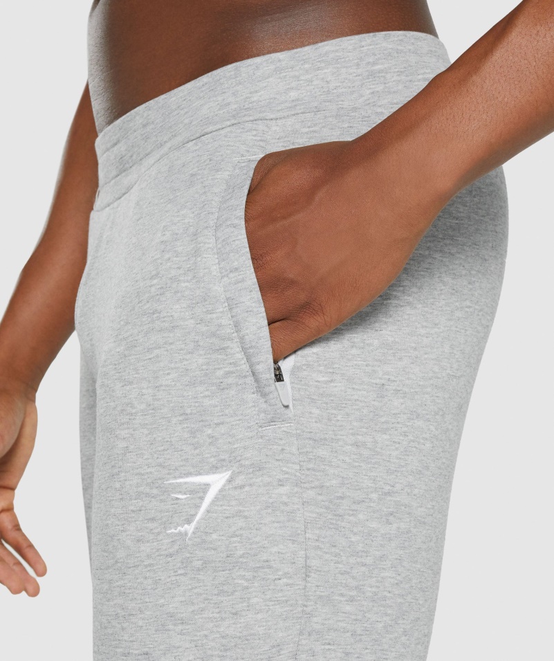 Gymshark Kritická 2.0 Joggers Svetlo šedá Marl