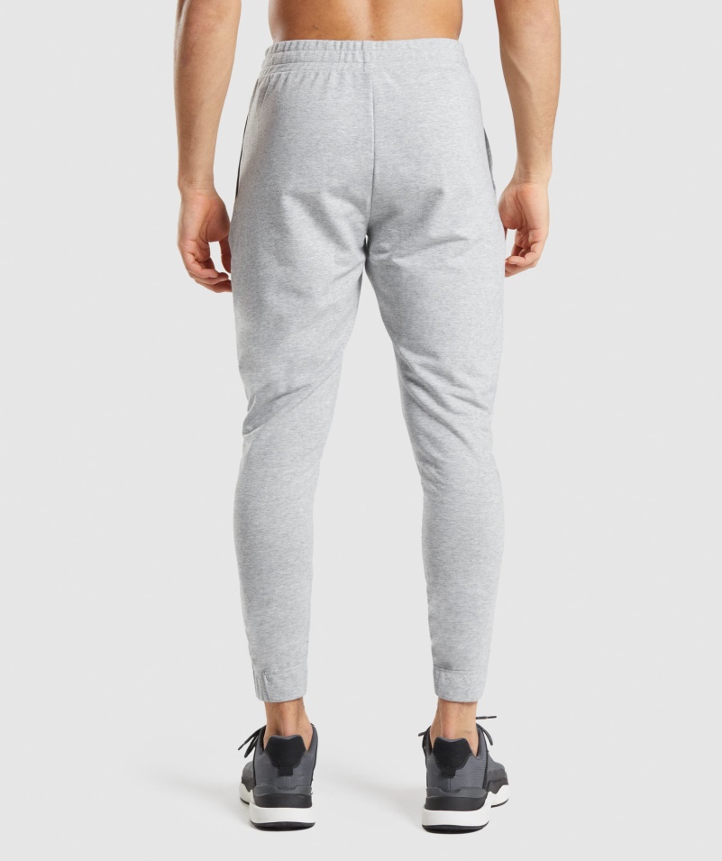 Gymshark Kritické 2.0 Joggers Muži Svetlo šedá Marl