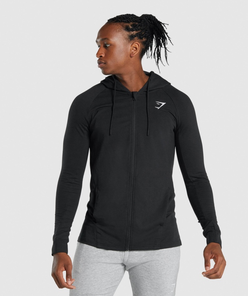 Mikina S Kapucňou Gymshark Kritická 2.0 čierna
