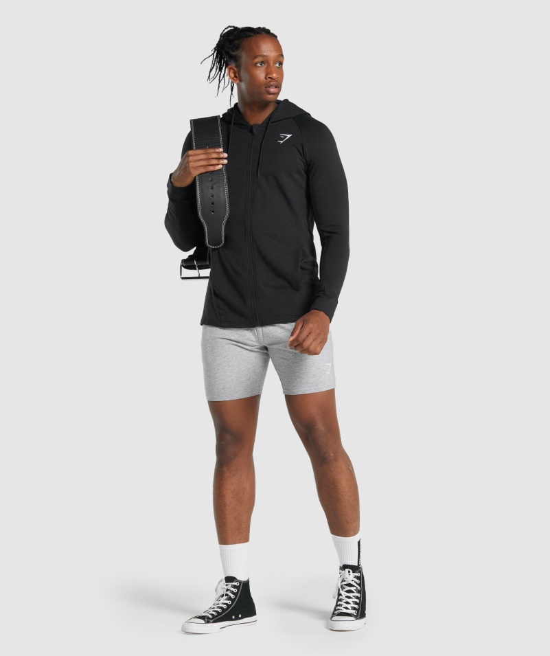 Mikina S Kapucňou Gymshark Kritická 2.0 čierna