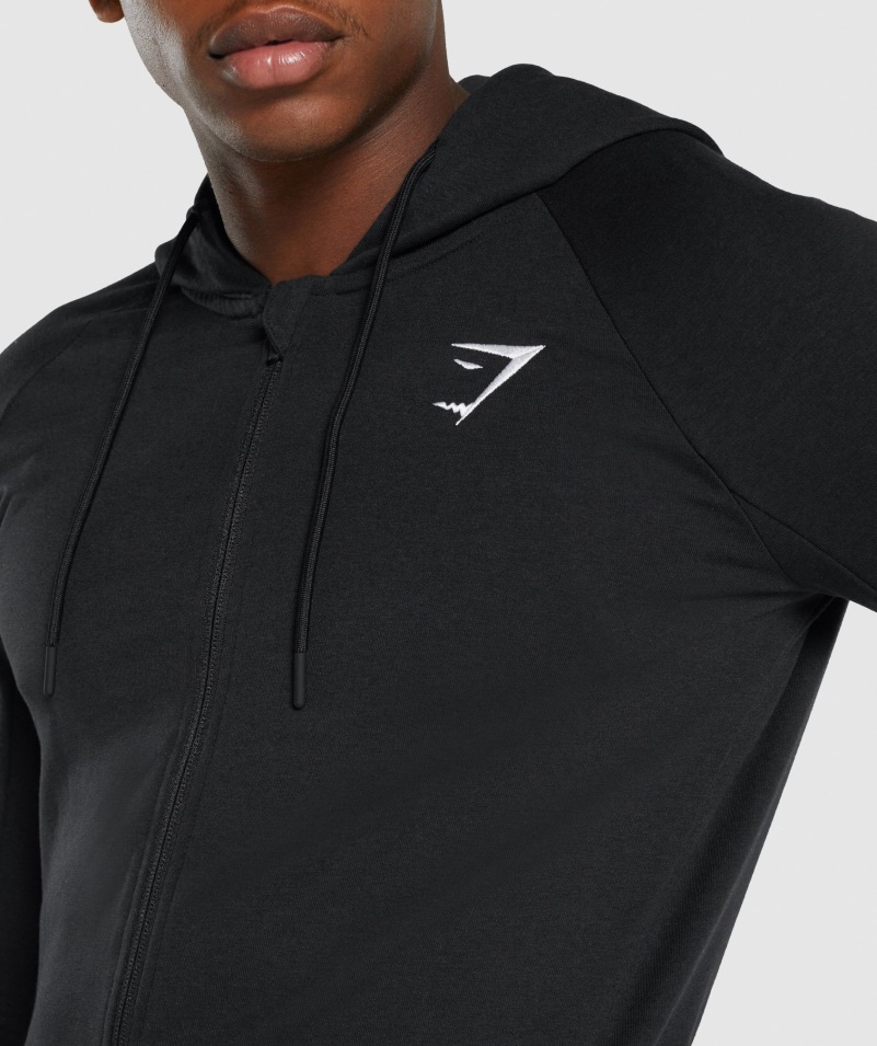 Mikina S Kapucňou Gymshark Kritická 2.0 čierna