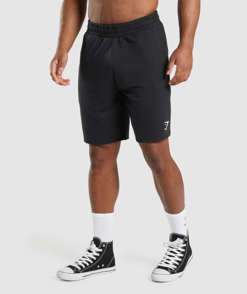 Gymshark Kritická 9" Krátka čierna
