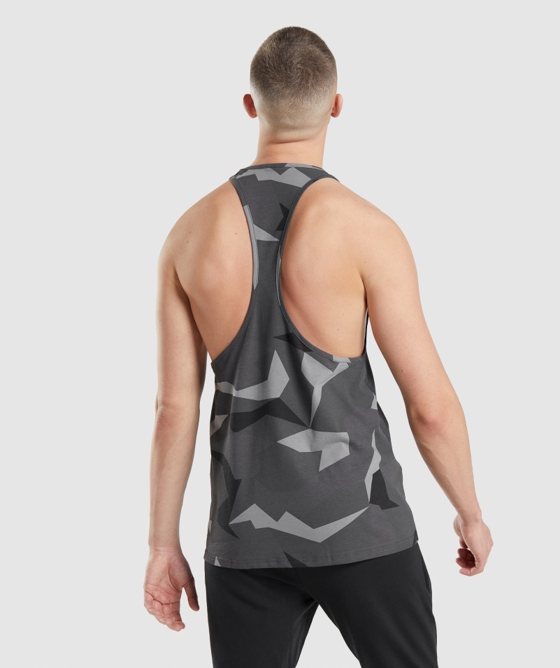 Gymshark Kritická čierna Tlač