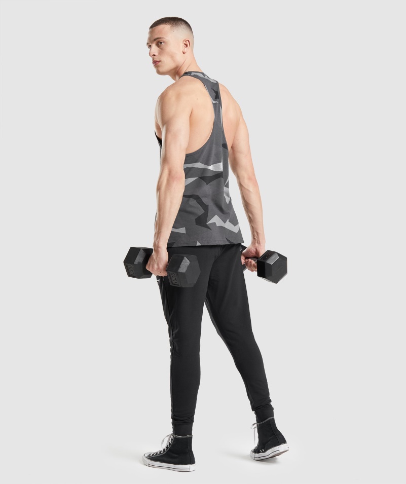 Gymshark Kritická čierna Tlač