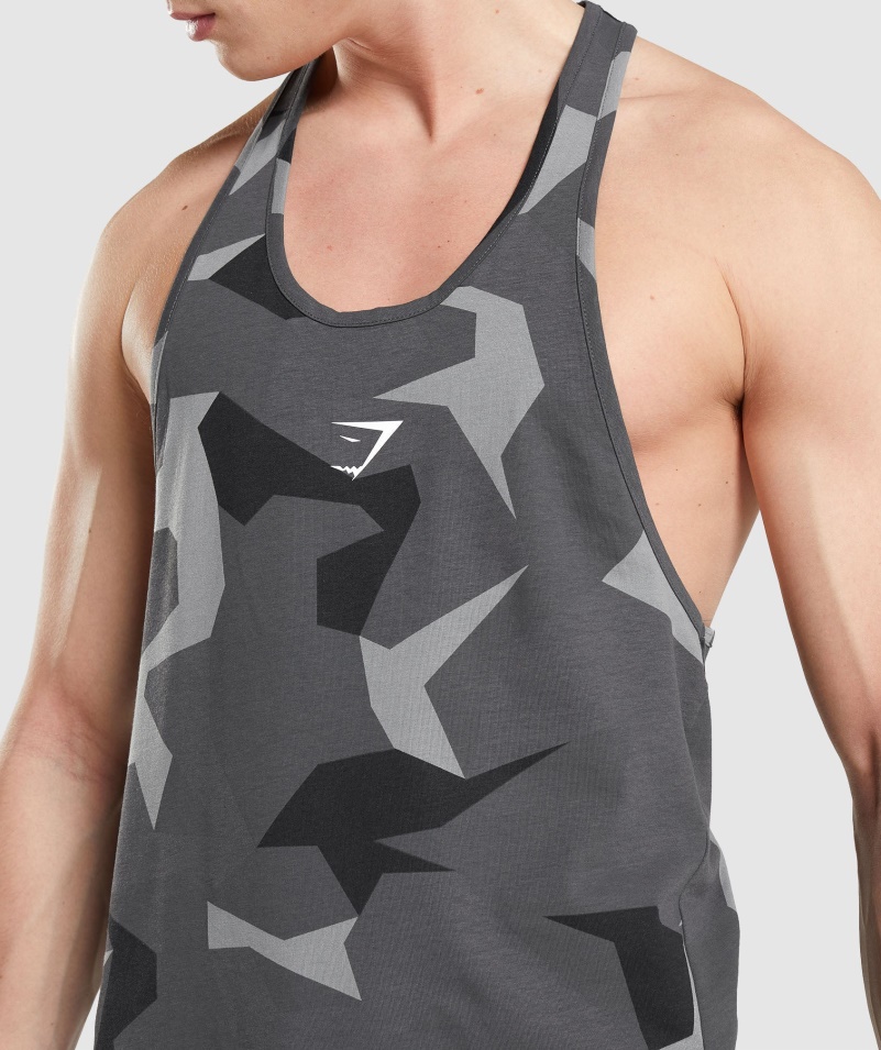 Gymshark Kritická čierna Tlač