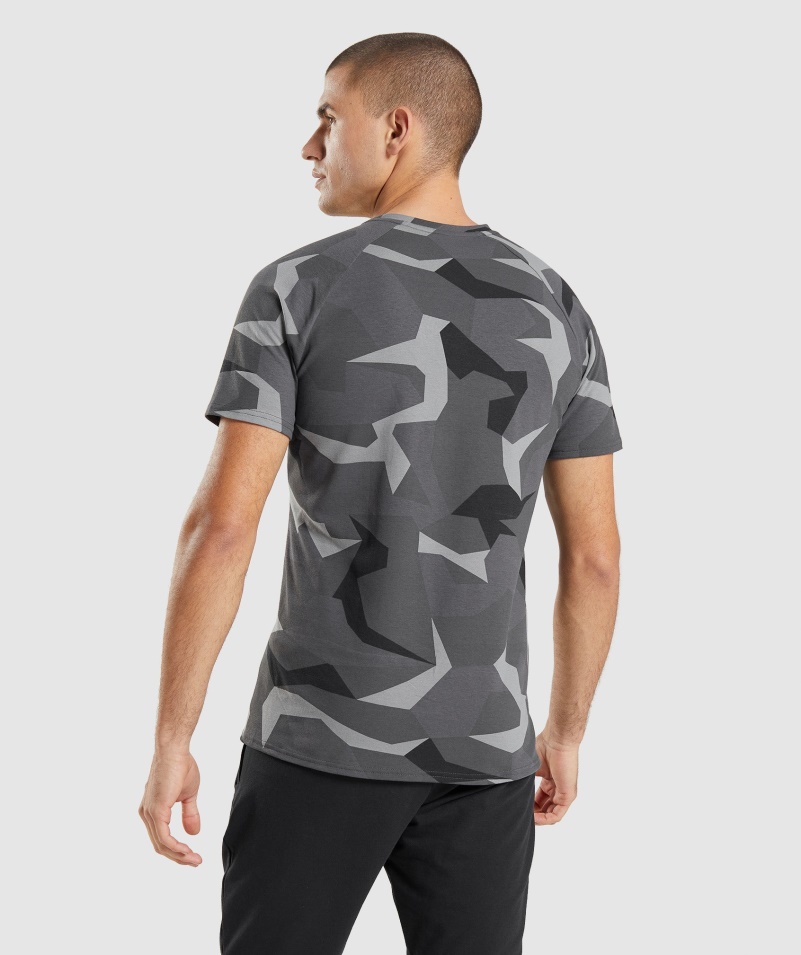 Gymshark Kritické Tričko čiernej Farby
