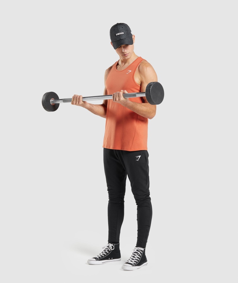 Gymshark Kritická Nádrž Hlinená Oranžová