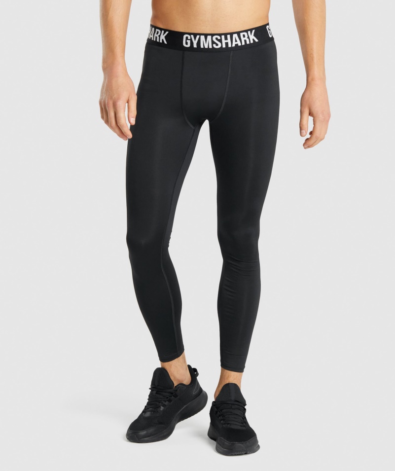 Gymshark Element Baselayer Legíny čierne