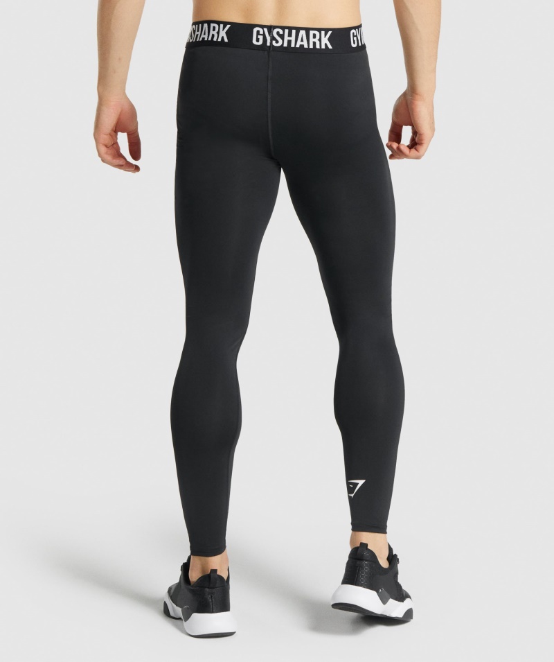 Gymshark Element Baselayer Legíny čierne