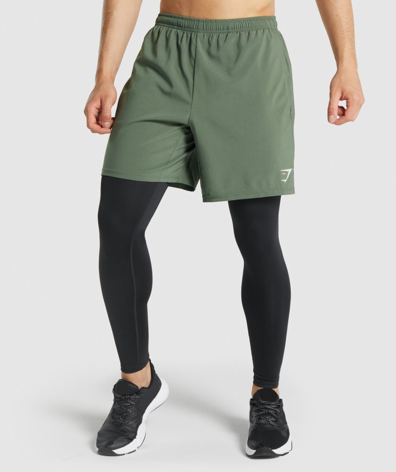 Gymshark Element Baselayer Legíny čierne