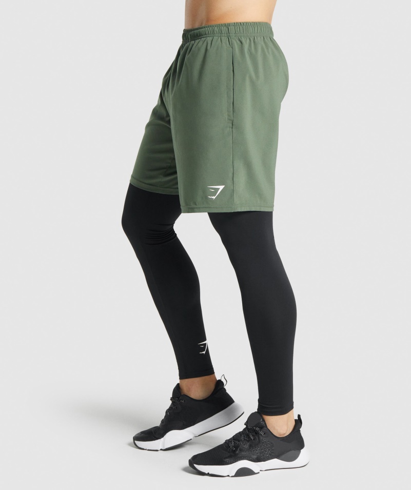 Gymshark Element Baselayer Legíny čierne