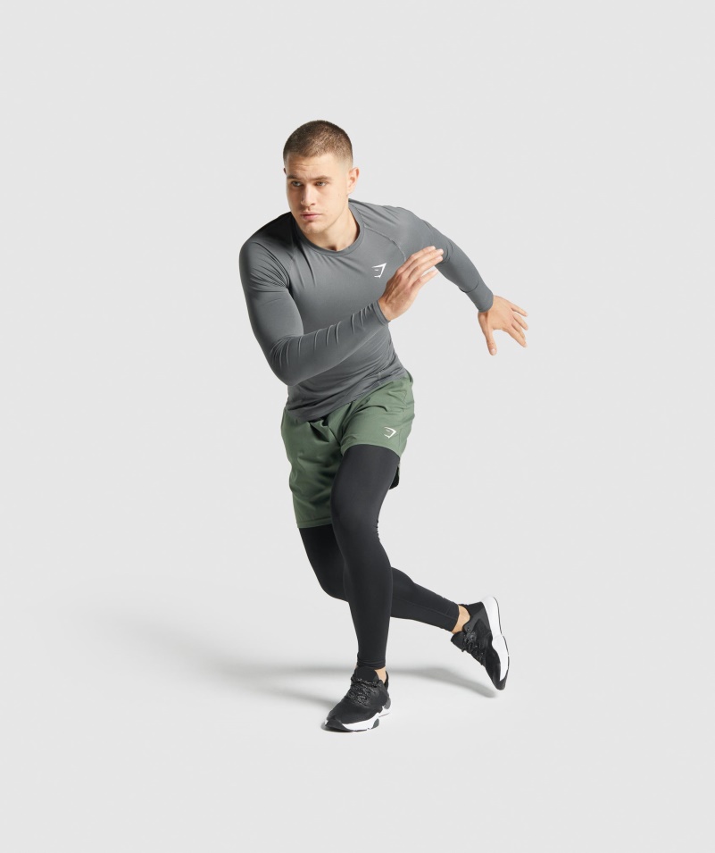 Gymshark Element Baselayer Legíny čierne