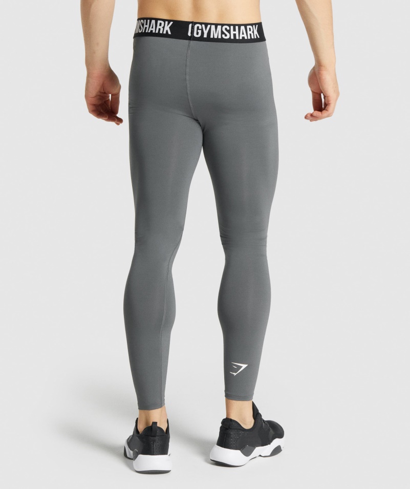 Gymshark Element Baselayer Legíny Drevené Uhlie
