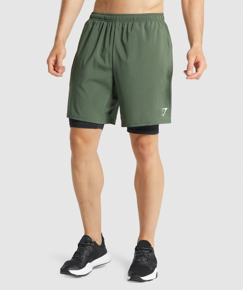 Gymshark Element Baselayer šortky čierne
