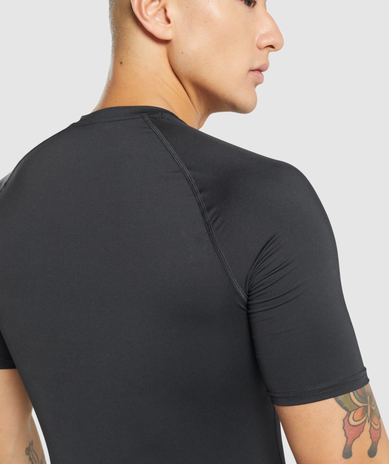 Gymshark Element Baselayer Tričko čierne