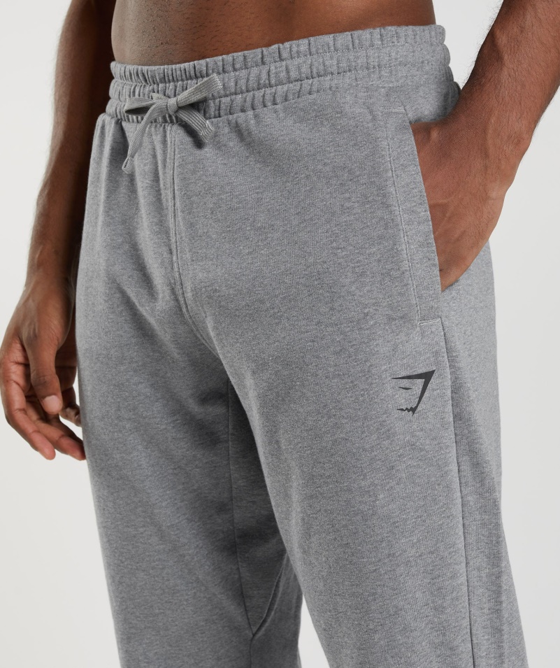 Gymshark Esenciálne Nadrozmerné Joggers Charcoal Grey Marl