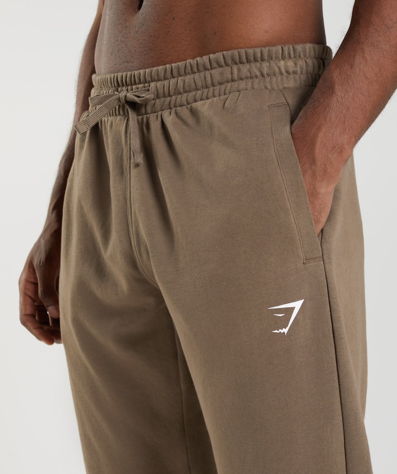 Gymshark Essential Oversized Joggers Soul Brown