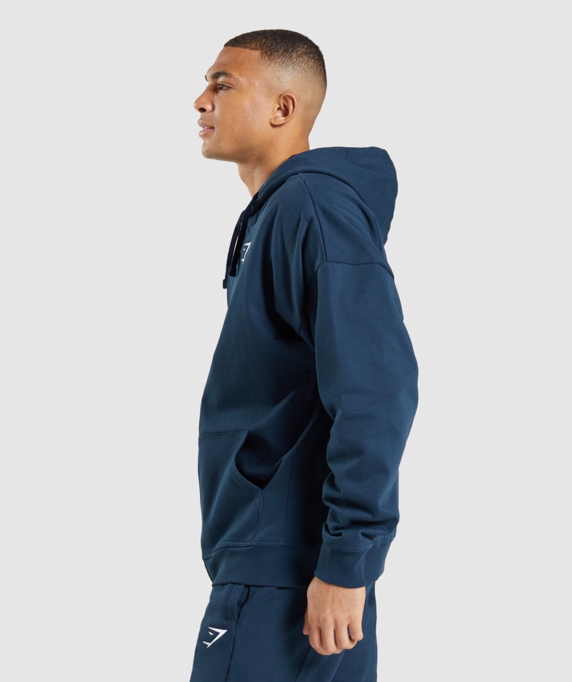 Gymshark Essential Oversized Mikina S Kapucňou Na Zips
