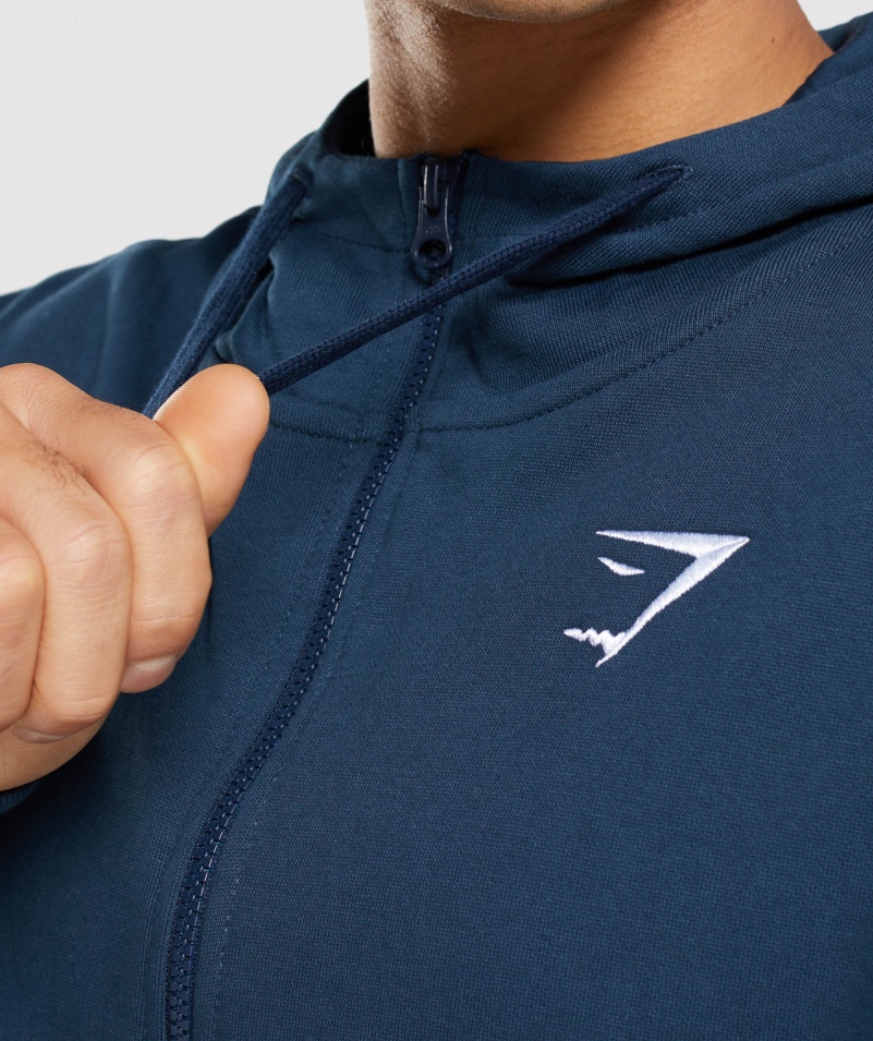 Gymshark Essential Oversized Mikina S Kapucňou Na Zips