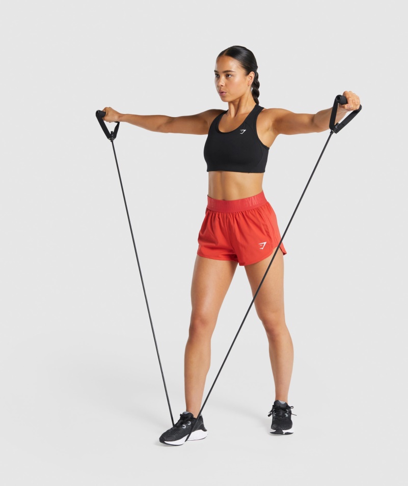 Gymshark Essential Racer Späť športová Podprsenka čierna