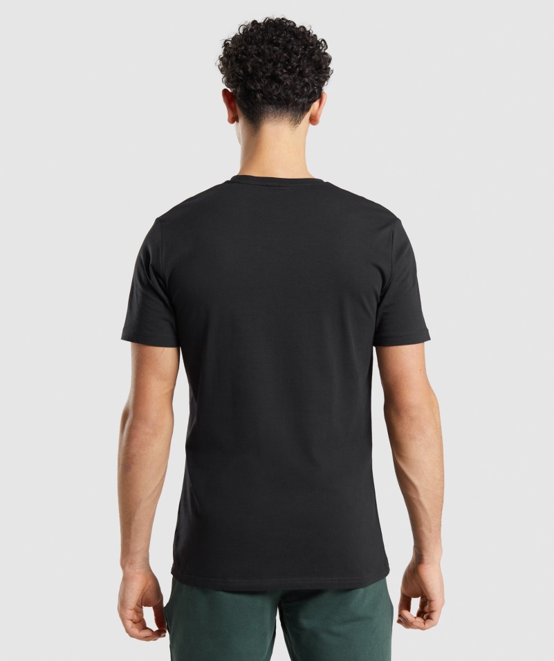 Gymshark Essential Tričko čierne