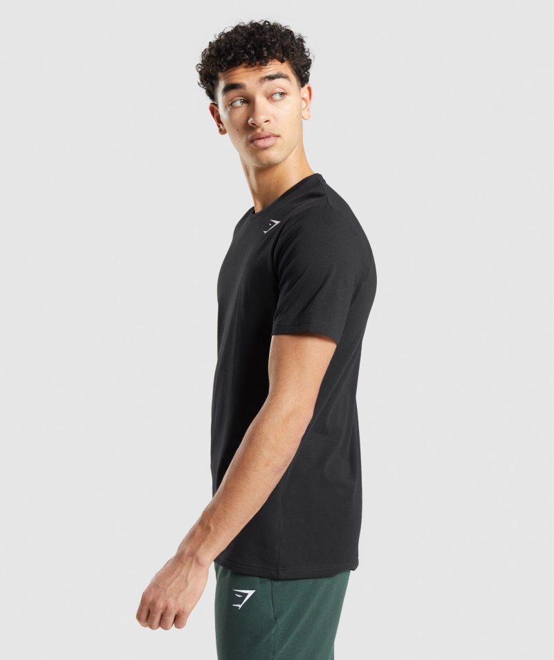 Gymshark Essential Tričko čierne