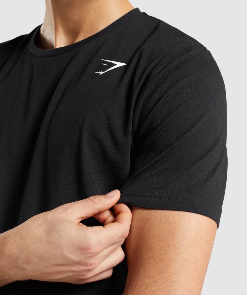Gymshark Essential Tričko čierne