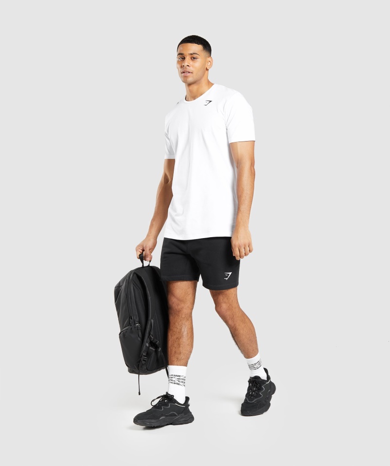 Gymshark Essential Tričko Biele