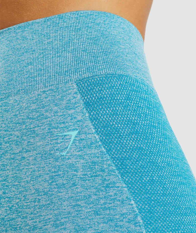 Gymshark Flex Cyklistické šortky Atlas Blue Marl