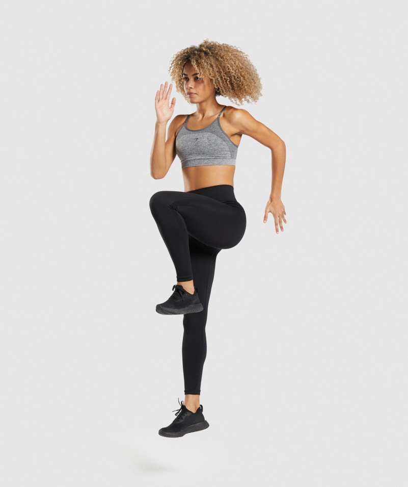 Gymshark Flex čierne Legíny S Vysokým Pásom