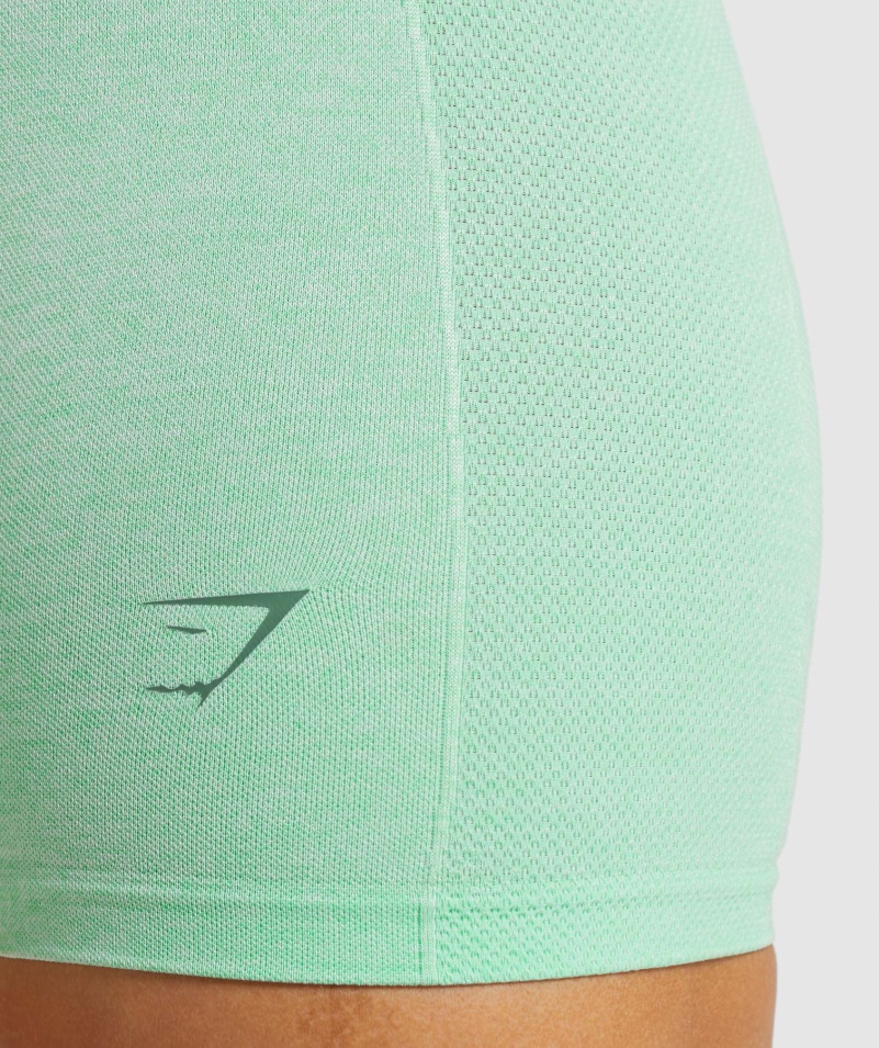 Gymshark Flex šortky Cactus Green Marl