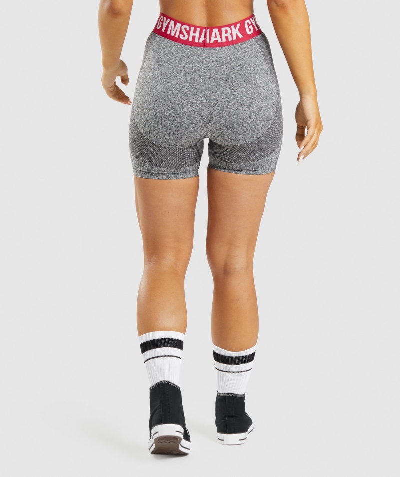 Gymshark Flex šortky Charcoal Marl