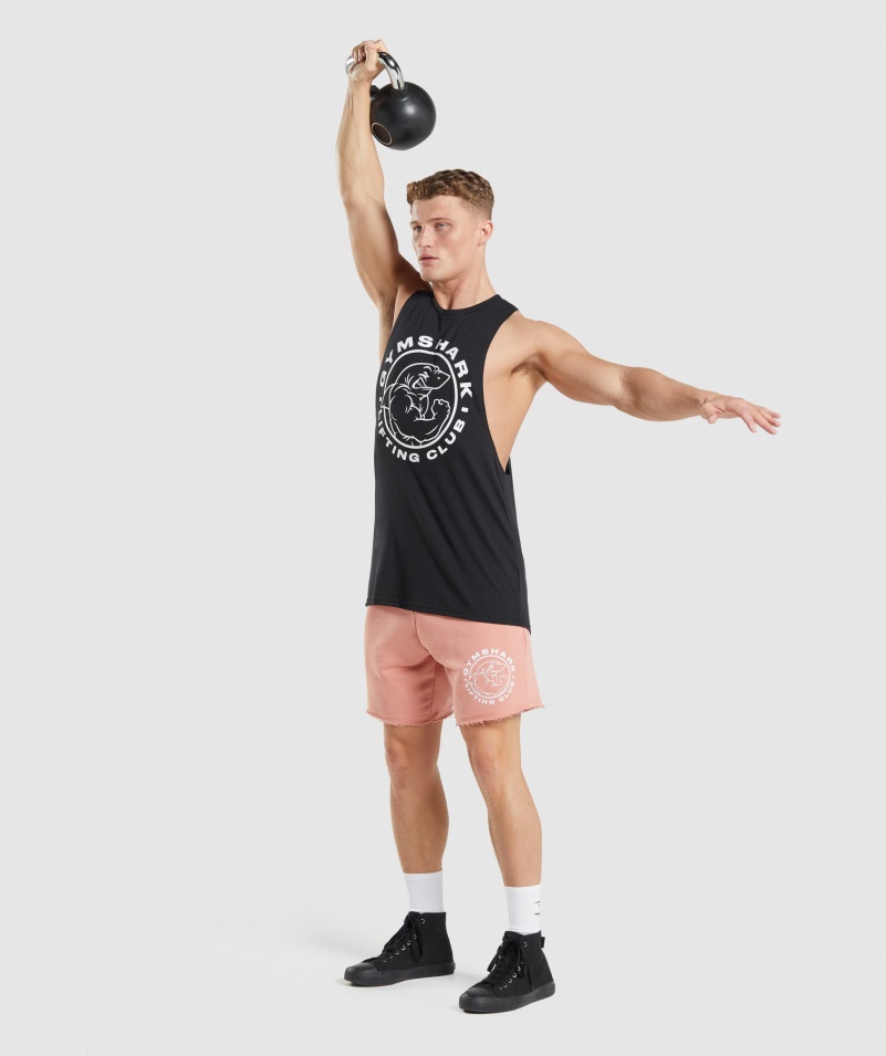 Gymshark Legacy Drop Arm Tank Black