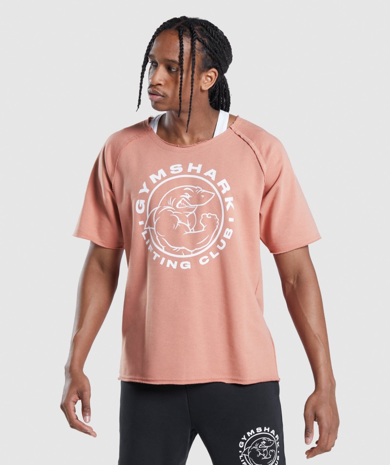 Gymshark Legacy Handrový Top Nevada Ružový