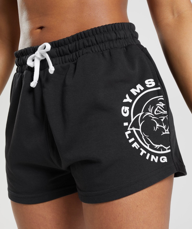 Gymshark Legacy šortky Dámske čierne