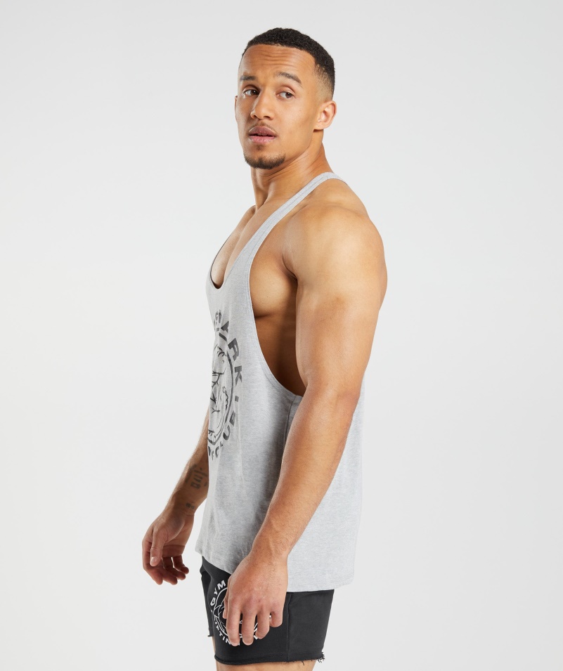 Gymshark Legacy Nadväzec Svetlosivá Jadrová Marl