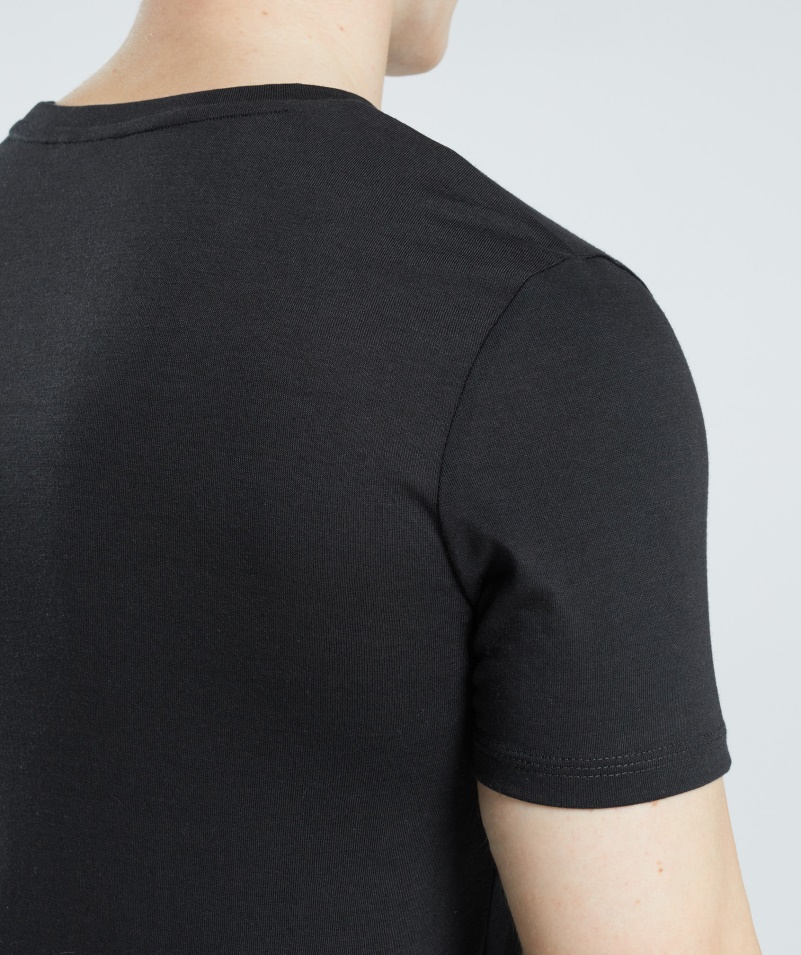 Gymshark Legacy Tričko čierne