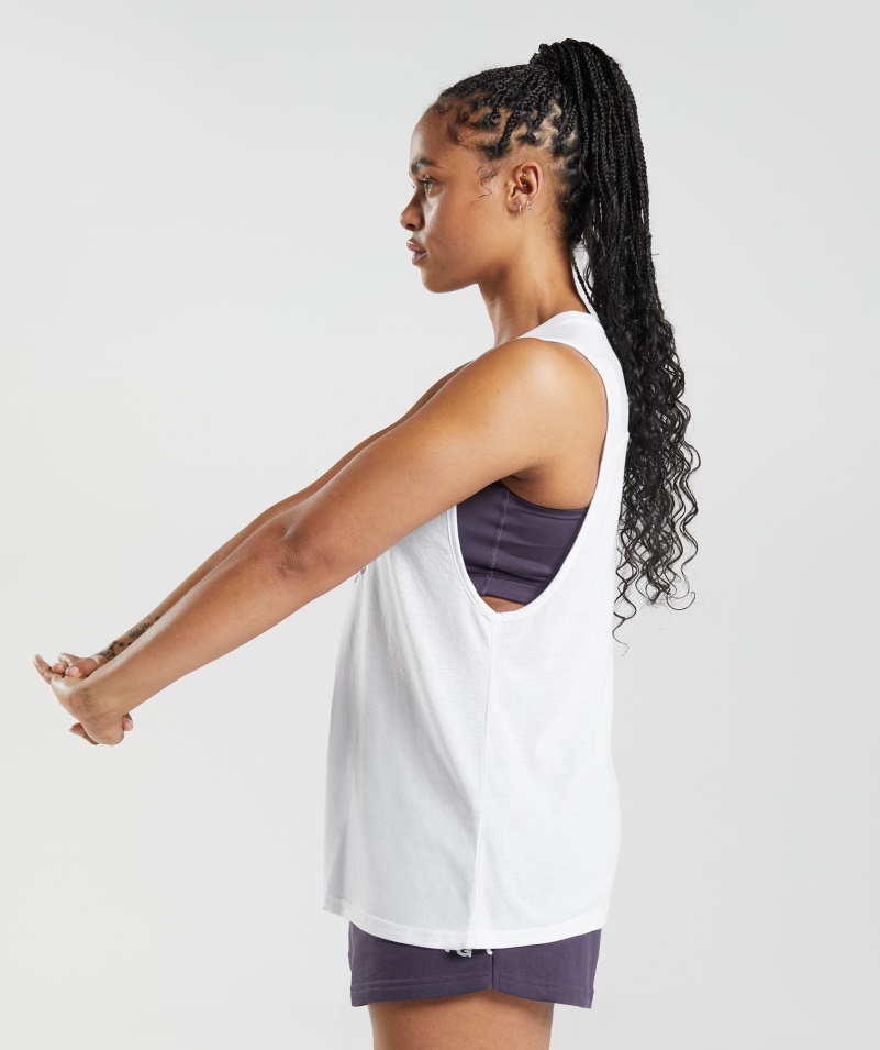 Gymshark Legacy Tank Biela