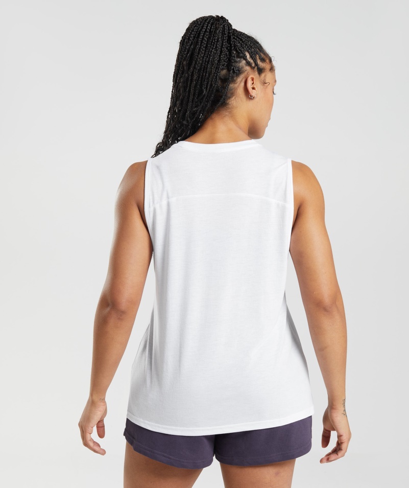 Gymshark Legacy Tank Biela