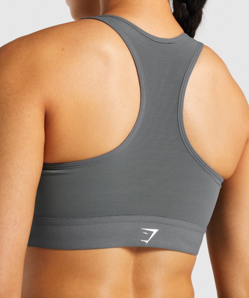Gymshark ľahká športová Podprsenka S Vysokou Podporou Uhlia