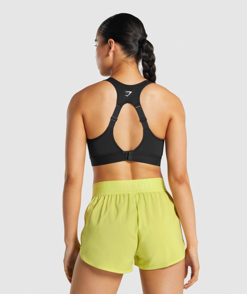 Gymshark športová Podprsenka S Otvoreným Chrbtom čierna
