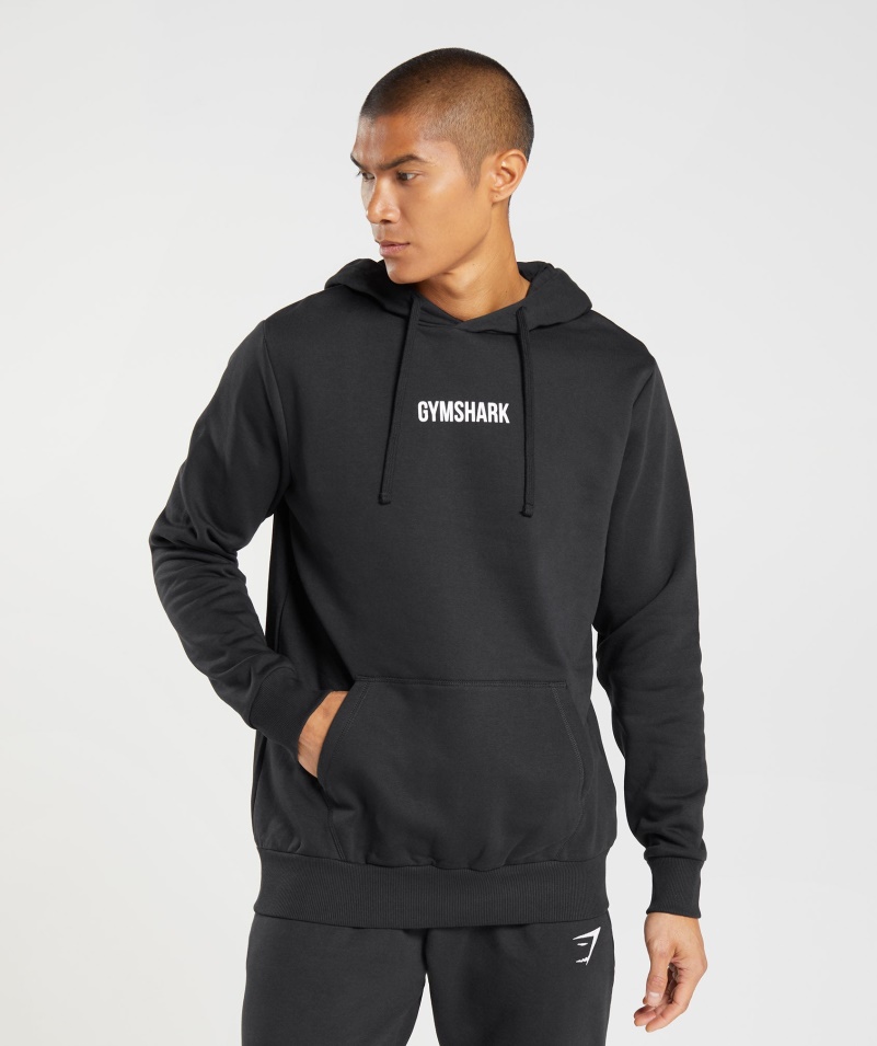 Mikina S Kapucňou Gymshark Obrys čierna