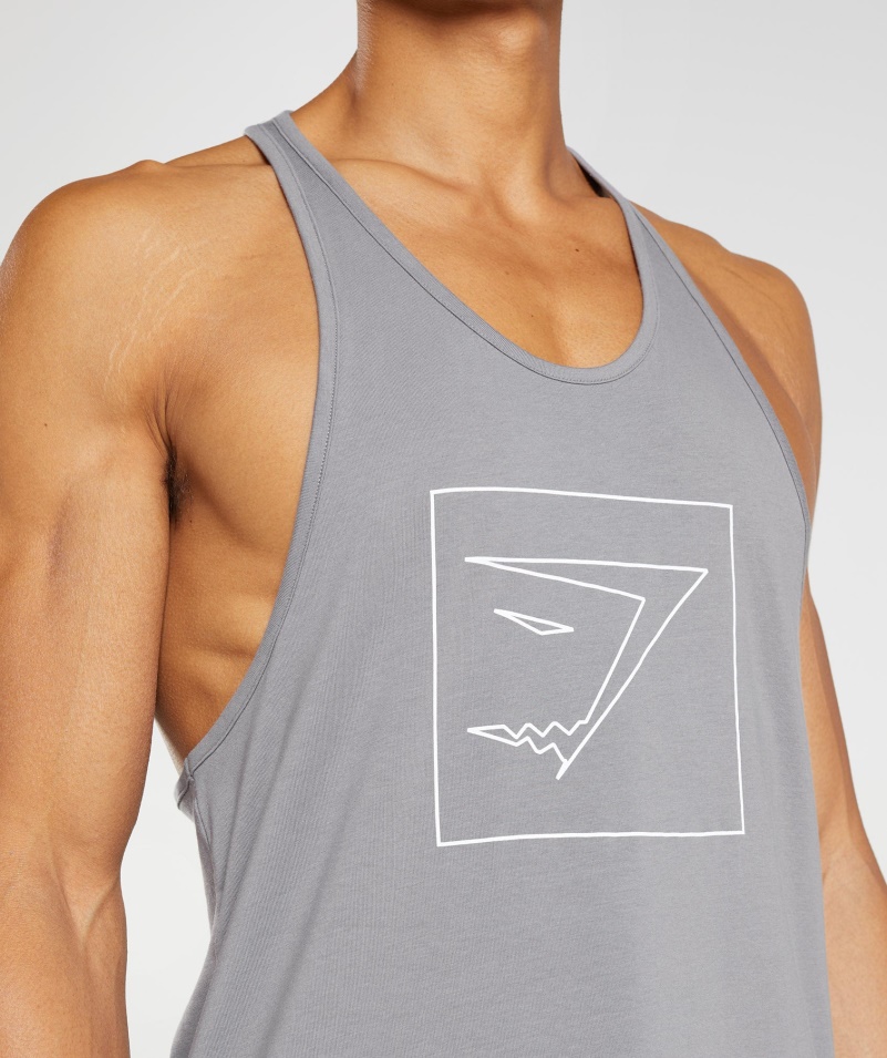 Gymshark Obrys Výplet Mince šedá
